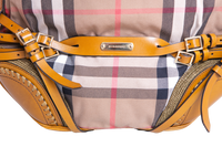 BURBERRY HOUSE CHECK BRIDLE GOSFORD CARAMEL