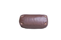 PRADA SHOPPING DOUBLE ZIP LARGE VITELLO DAINO BROWN