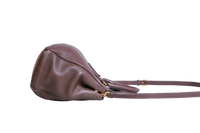 PRADA SHOPPING DOUBLE ZIP LARGE VITELLO DAINO BROWN
