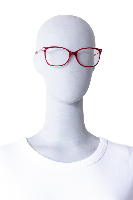 CHLOÉ EYEGLASS METAL RED