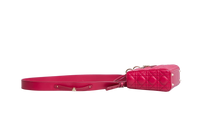 DIOR LADY DIOR ABC SMALL LAMBSKIN CHERRY