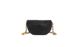 CHANEL FANNY PACK JEWELL GOLD-TONE BLACK