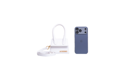 JACQUEMUS LE CHIQUITO MINI LEATHER WHITE