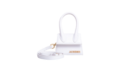 JACQUEMUS LE CHIQUITO MINI LEATHER WHITE