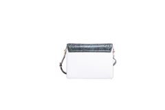 D&G LUCIA SHOULDER BAG PYTHON & LEATHER