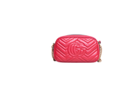 GUCCI GG MARMONT CAMERA BAG SMALL RED