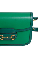 GUCCI HORSEBIT 1955 FLAG GREEN