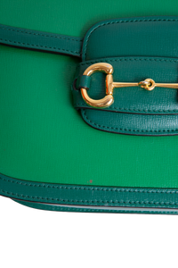 GUCCI HORSEBIT 1955 FLAG GREEN