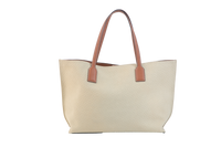 LOEWE T-SHOPPER TOTE ANAGRAM SAND