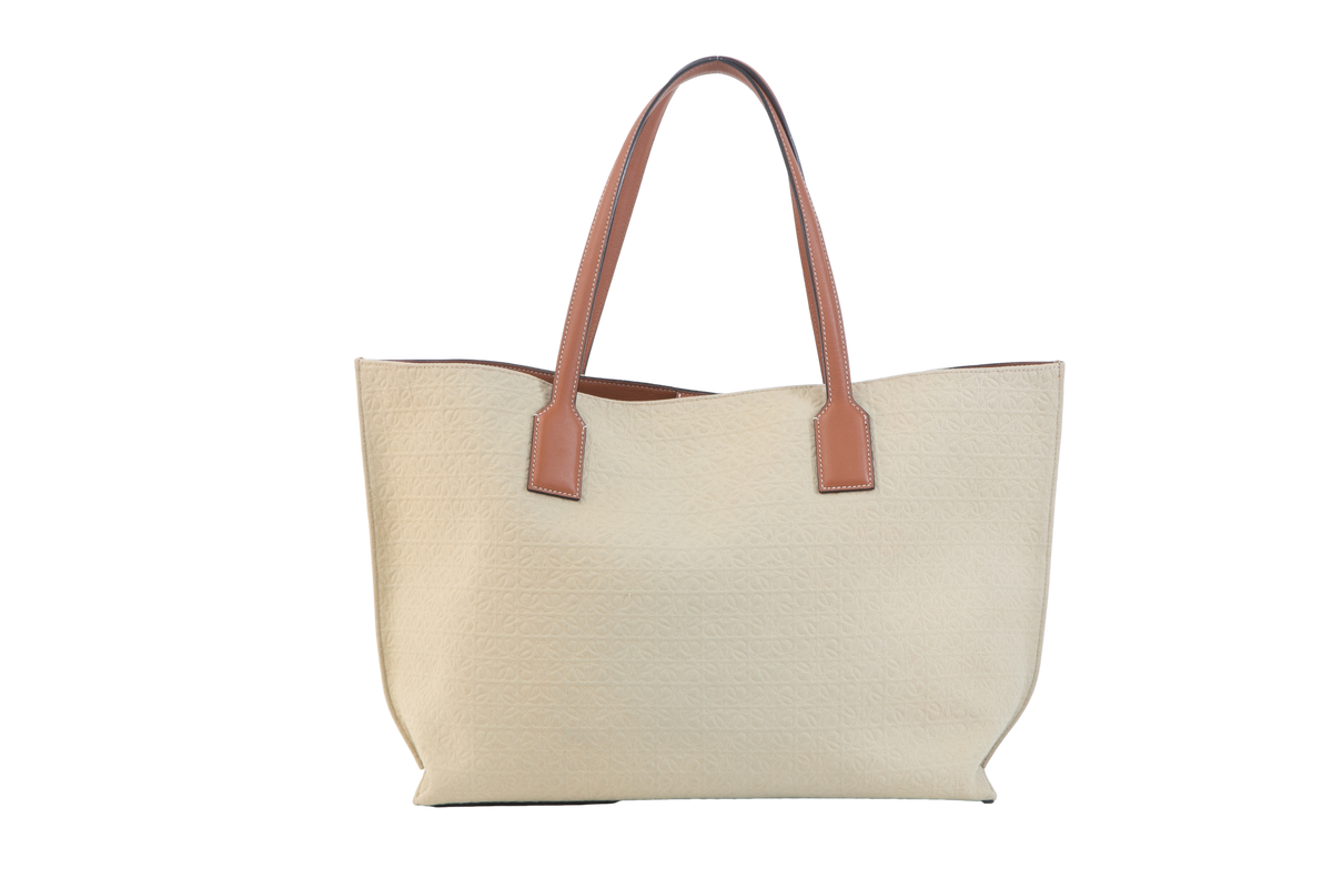 LOEWE T-SHOPPER TOTE ANAGRAM SAND