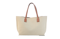 LOEWE T-SHOPPER TOTE ANAGRAM SAND