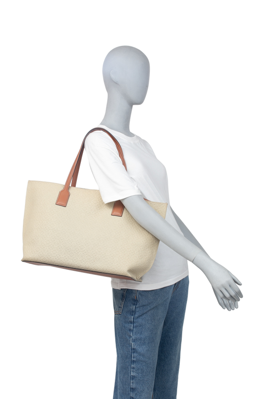 LOEWE T-SHOPPER TOTE ANAGRAM SAND