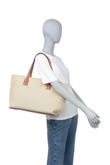 LOEWE T-SHOPPER TOTE ANAGRAM SAND
