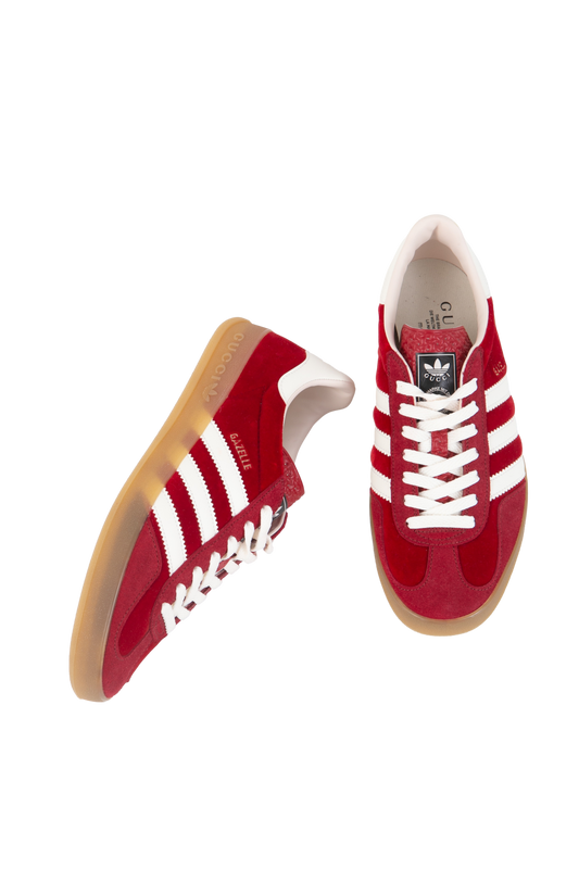 GUCCI X ADIDAS GAZELLE RED VELVET