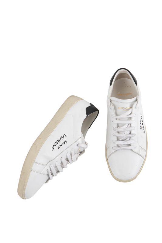 YSL SNEAKER OURT CLASSIC WHITE MASCULINO