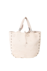 CHLOE TOTE SHOPPER BEADS BEIGE