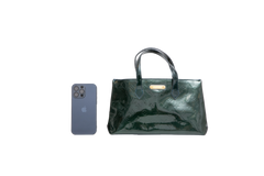 LV READE PATENT LEATHER HANDBAG