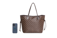 LV NEVERFULL MM DAMIER EBENE