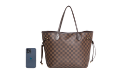 LV NEVERFULL MM DAMIER EBENE