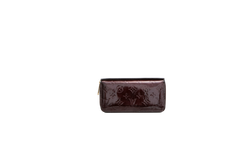 LV WALLET LONG ZIP VERNIS AMARANTE