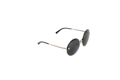 VERSACE ROUND BLACK METAL