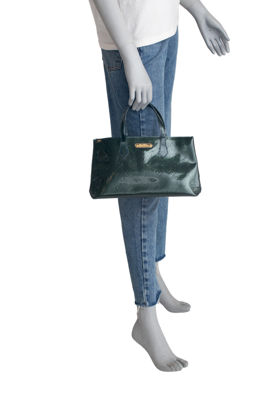 LV READE PATENT LEATHER HANDBAG