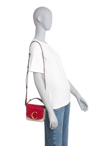 CHLOE C TRICOLOR CHERRY/BROWN/BEIGE