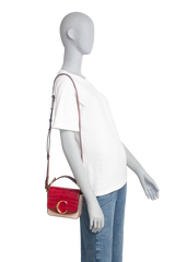 CHLOE C TRICOLOR CHERRY/BROWN/BEIGE