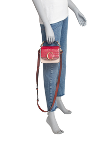CHLOE C TRICOLOR CHERRY/BROWN/BEIGE