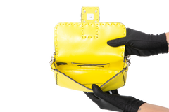 FENDI MINI BAGUETTE SELLERIA YELLOW