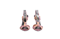 YSL SANDAL POOL 105 SCOUBI MALVA/PEACH/GERBERA - 36 1/2 BR