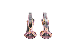 YSL SANDAL POOL 105 SCOUBI MALVA/PEACH/GERBERA - 36 1/2 BR