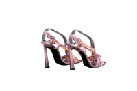 YSL SANDAL POOL 105 SCOUBI MALVA/PEACH/GERBERA - 36 1/2 BR