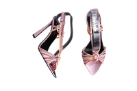YSL SANDAL POOL 105 SCOUBI MALVA/PEACH/GERBERA - 36 1/2 BR