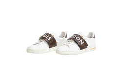 LV SNEAKER FRONTROW CALFSKIN MONOGRAM LOGO - 35 BR