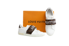 LV SNEAKER FRONTROW CALFSKIN MONOGRAM LOGO - 35 BR