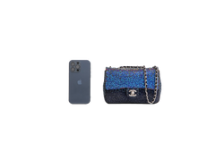 CHANEL RECTANGLE SWAROVSKI CRYSTAL CHANGE