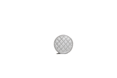 CHANEL MINI ROUND POUCH AGED GREY CALFSKIN