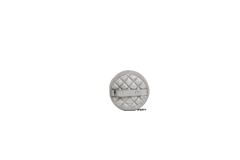 CHANEL MINI ROUND POUCH AGED GREY CALFSKIN