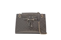 GUCCI EMILY GUCCISSIMA METALLIC LARGE