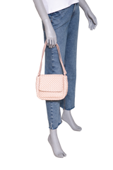 BOTTEGA MINI COBBLE INTRECCIATO LIGHT PINK