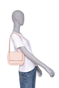 BOTTEGA MINI COBBLE INTRECCIATO LIGHT PINK