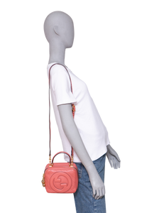 GUCCI BLONDIE SMALL LEATHER PINK