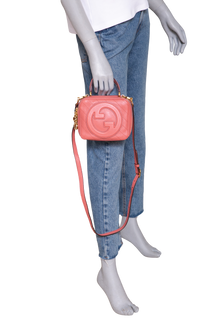 GUCCI BLONDIE SMALL LEATHER PINK