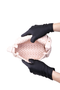 BOTTEGA MINI COBBLE INTRECCIATO LIGHT PINK