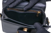 CELINE TEEN TRIOMPHE SHINY CALFSKIN BLACK