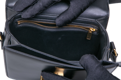 CELINE TEEN TRIOMPHE SHINY CALFSKIN BLACK