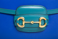 GUCCI HORSEBIT 1955 MEDIUM AZALEA/GREEN