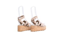 HERMÈS SANDAL HAVANE 30 SUEDE GRIS TOURTERELLE - 35 BR