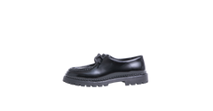 YSL MOCASSIM VITELLO RUINART PATENT BLACK - 38 BR